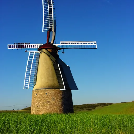 Prompt: windmill