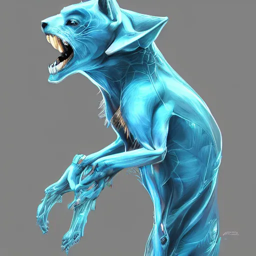 Prompt: zoom of inspiring cyan spirit pet speaking inspiring speach, fantasy, by artgem lau, wlop and rossdraws, anatomically correct, smooth, clean detailed, sharped focus, symmetrical, perfect composition, illustration, extremely coherent, detailed body, arstation