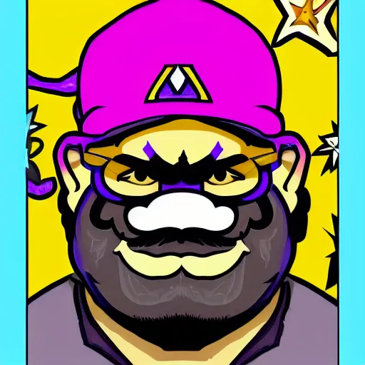 Prompt: a portrait of Wario,extremely detailed multiple unique different art styles.