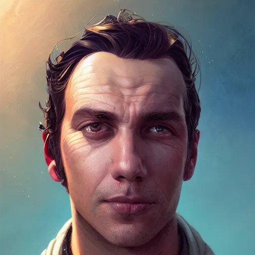 Image similar to highly detailed portrait salvador dalli in gta v, stephen bliss, unreal engine, fantasy art by greg rutkowski, loish, rhads, ferdinand knab, makoto shinkai and lois van baarle, ilya kuvshinov, rossdraws, tom bagshaw, global illumination, radiant light, detailed and intricate environment