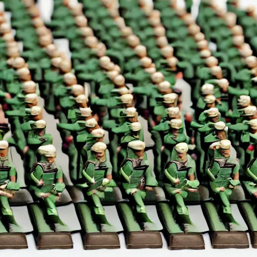 Prompt: toy soldiers