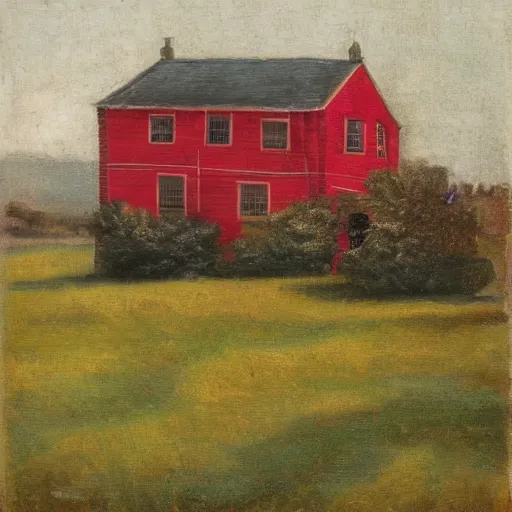 Image similar to a red house