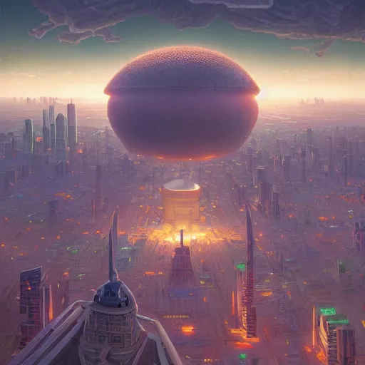 Image similar to giant diarrhea over city by simon stalenhag, d & d, fantasy, digital painting, unreal engine 5, photorealism, hd quality, 8 k resolution, cinema 4 d, 3 d, cinematic, professional photography, art by artgerm and greg rutkowski and alphonse mucha and loish and wlop