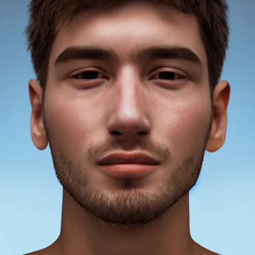 Prompt: a portrait of daniel superty, 8 k resolution, hyperdetailed, photo realistic, extremely life like and high quality