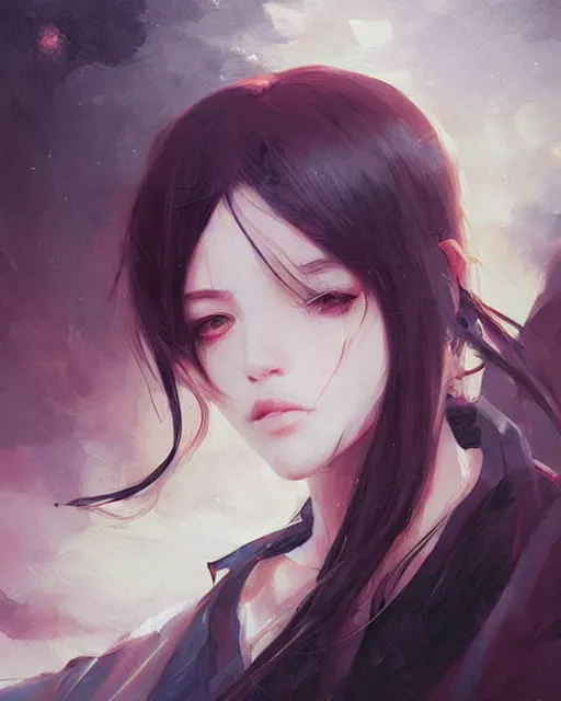 Prompt: a painting by GUWEIZ