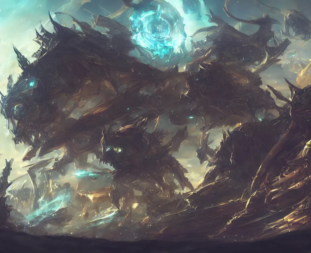 Image similar to login screen for a science fiction mmo, final fantasy xiv, maplestory, epic scale, trending on art station, videogame concept art, abstract tech art, lo - fi