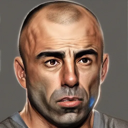 Prompt: Joe Rogan, extremely detailed, detailed and realistic face