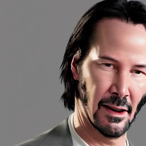 Image similar to Keanu Reeves as Cr1tikal, photograph