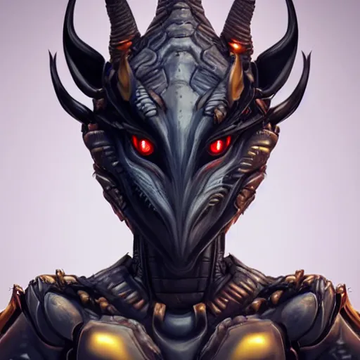 Image similar to stunning cinematic realistic full-body shot, of a beautiful hot anthropomorphic robot female dragon, well designed highly detailed cute female dragon head with slick eyes, looking down at the camera with a smirk, well armored, detailed claws, high quality digital art, HD octane render, furry art, Artstation, Deviantart, Furaffinity