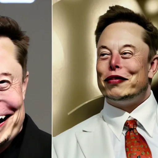 Prompt: elon musk as lyle lanley from the simpsons