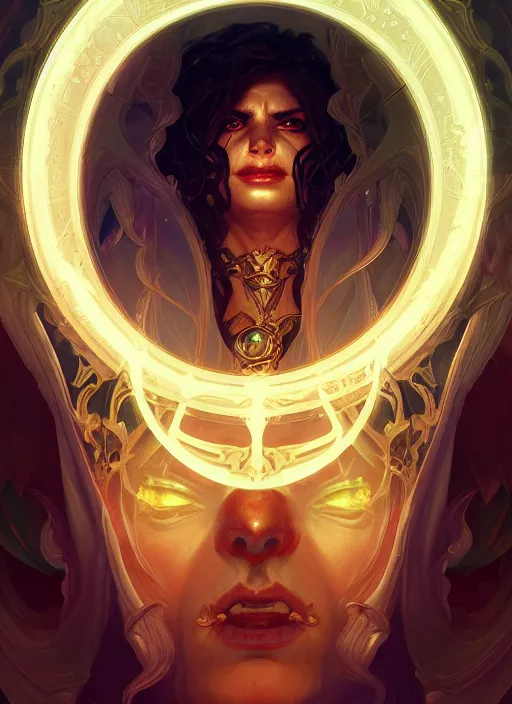 Prompt: portrait of hades, god of death, fantasy, glowing lights!! intricate, elegant, highly detailed, artstation, concept art, smooth, sharp focus, hearthstone, illustration, art by artgerm and greg rutkowski and alphonse mucha, 8 k