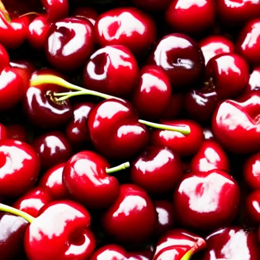 Image similar to a perfect photo of close-up cherries. Behance