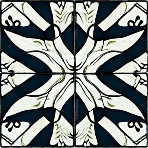 Image similar to polish folk pattern, tile pattern, very beautiful