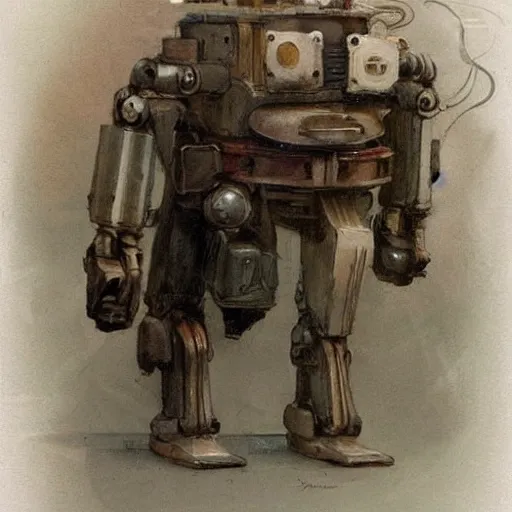 Image similar to (((((((((((cluttered inventors shop full of robots))))))))))) . muted colors. by Jean-Baptiste Monge !!!!!!!!!!!!!!!!!!!!!!!!!!!!!!!!!!!!!!!!