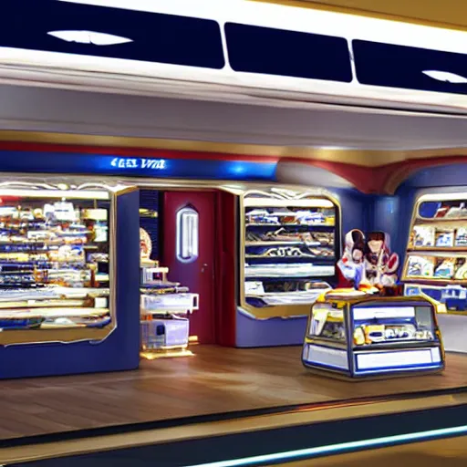 Prompt: star shop enterprise