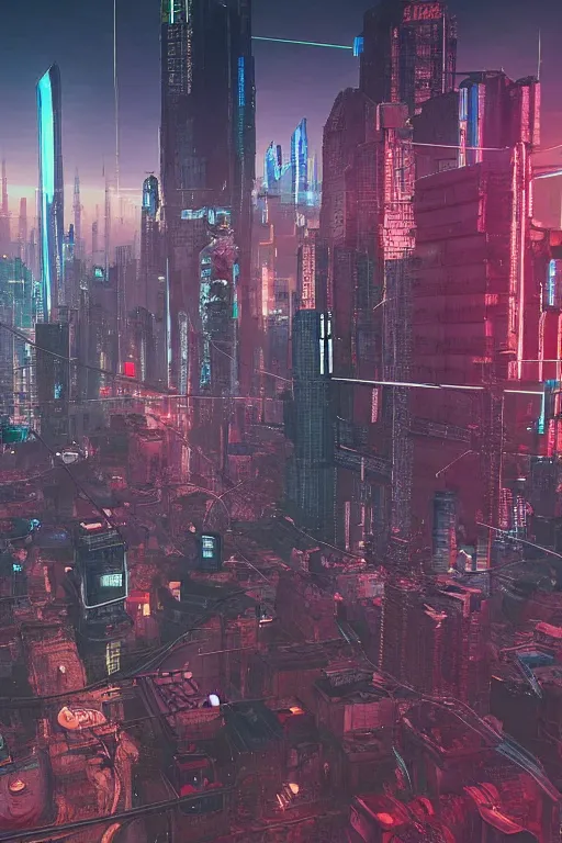 Image similar to cyberpunk eastern europe city, a lot of future technologies, flying cars, unreal engine, octane render, epic scale, cinema view, 8 k