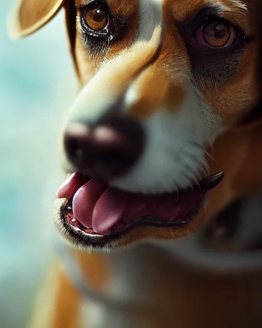 Prompt: cute beagle, cinematic, stunning, adorable, detailed fur, hiigh quality photography, smooth, hard focus, photo, by jessica rossier and brian froud