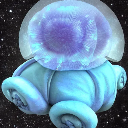 Prompt: dreamy realistic fairy tardigrade