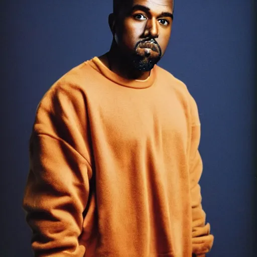 Image similar to Kanye West in a pikachu outfit for a 1990s sitcom tv show, Studio Photograph, portrait C 12.0