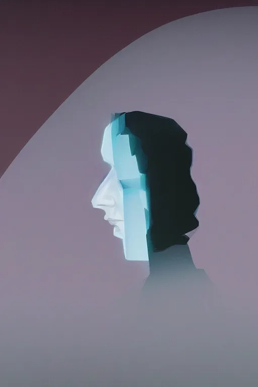 Image similar to woman wearing oculus and digital glitch head edward hopper and james gilleard, zdzislaw beksisnski, higly detailed