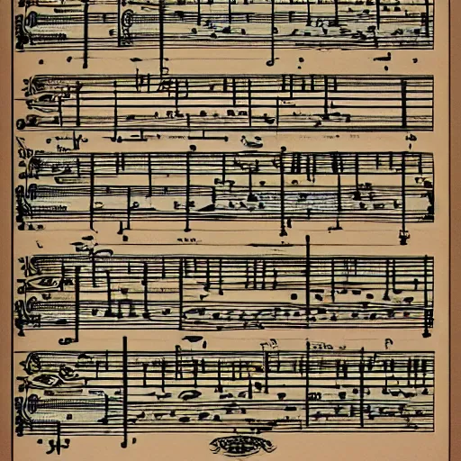 Prompt: music notation