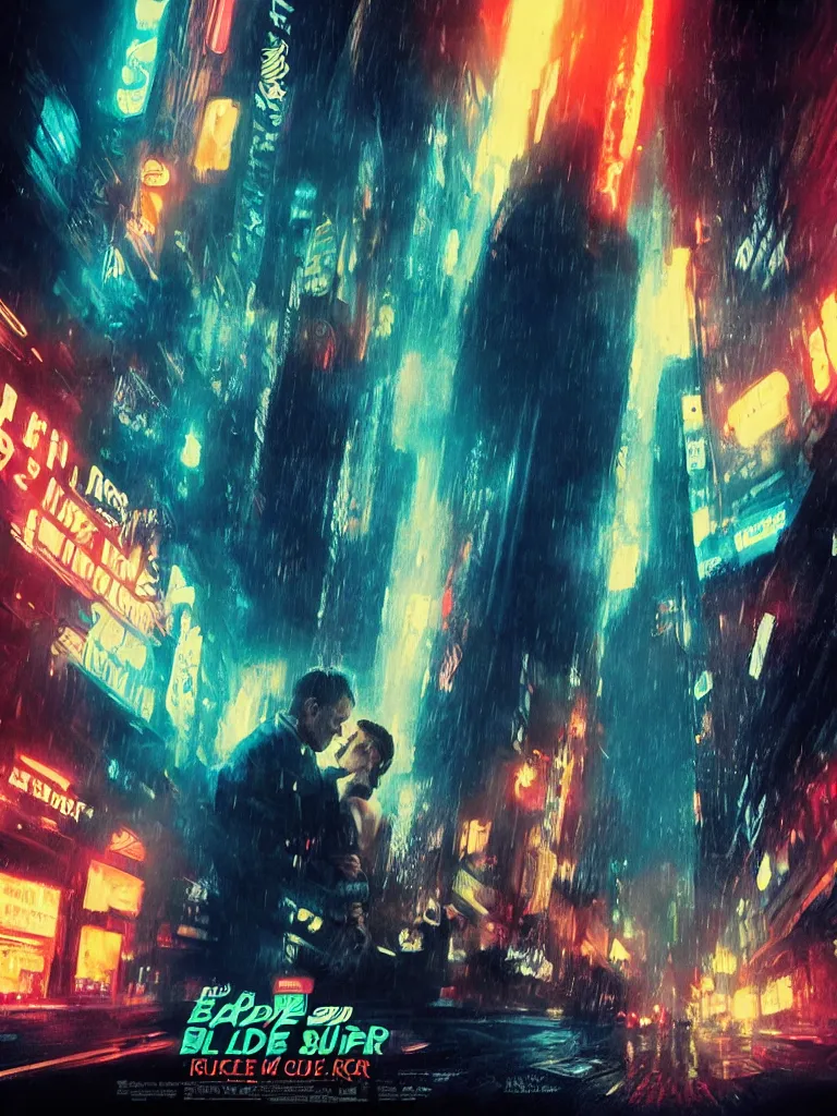 Prompt: Blade Runner movie poster