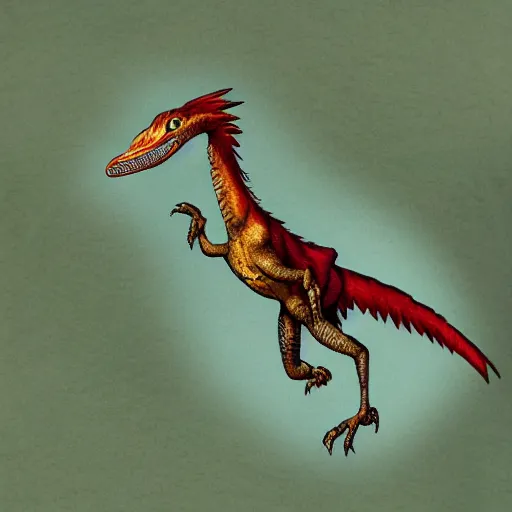 Prompt: Prenoraptor (Sloping Plunderer)