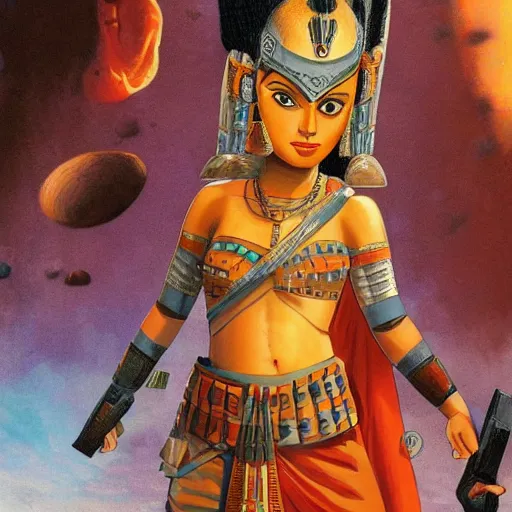 Prompt: ashoka tano