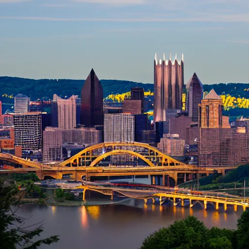 Image similar to Hd photo of the Pittsburgh skyline