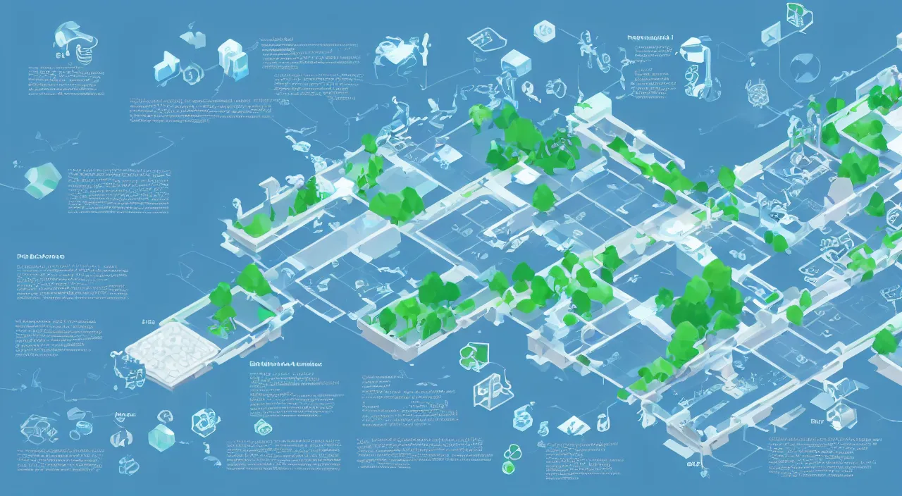 Image similar to a blockchain made from water, 3 d render, infographic, diagram,