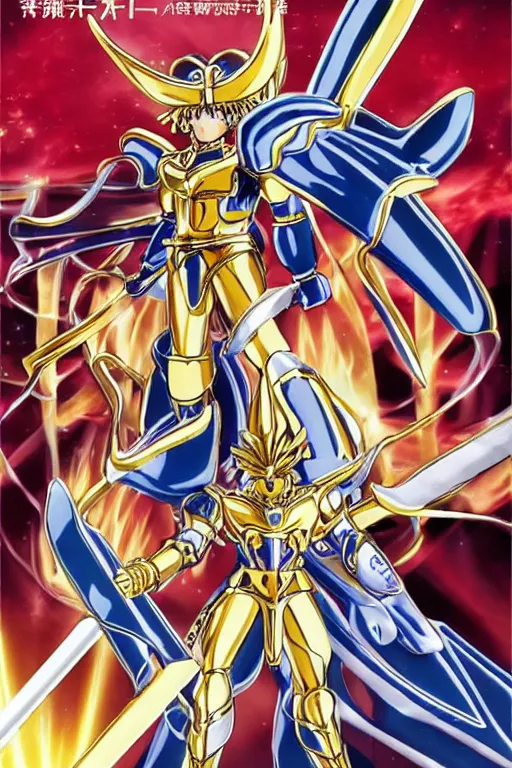 arai nobu saint seiya saint seiya omega gallia (saint seiya omega) armor  character design sword, #327086