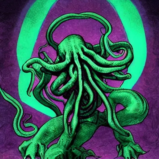 Image similar to cthulhu in among us