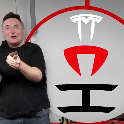 Prompt: Tesla Bot Makes a heart shape with his hands