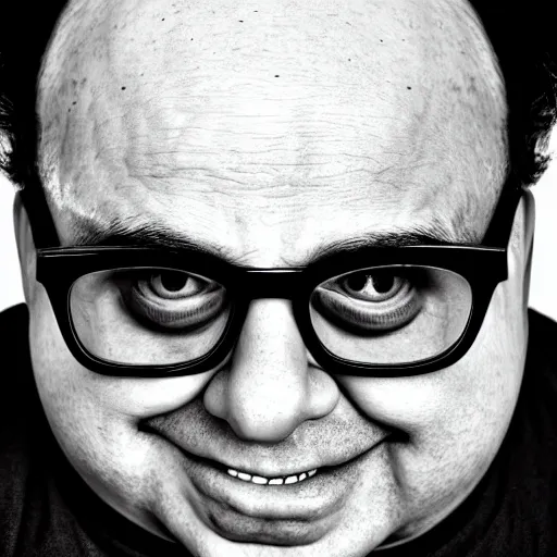 Prompt: obese danny devito as a hacker in the matrix, modelsociety, radiant skin, huge anime eyes, rtx on, perfect face, directed gaze, intricate, sony a 7 r iv, symmetric balance, polarizing filter, photolab, lightroom, 4 k, dolby vision, photography award