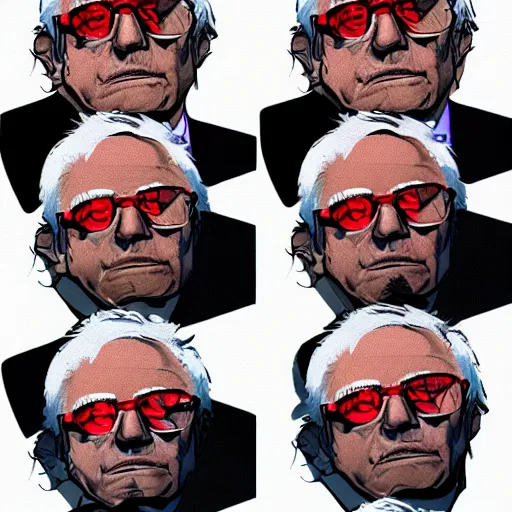 Image similar to bernie sanders gta v art