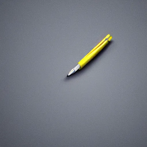 Prompt: very simple! logo of a pen tip with wires running through it, trending on logostation