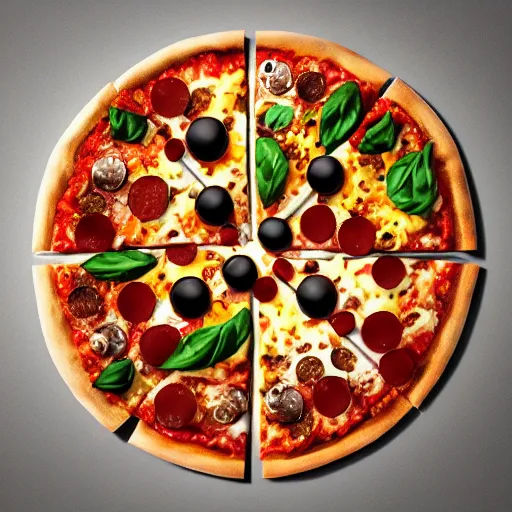 Cartoon style delicious Italian pepperoni pizza on retro pop art background  generative ai 27075498 Stock Photo at Vecteezy
