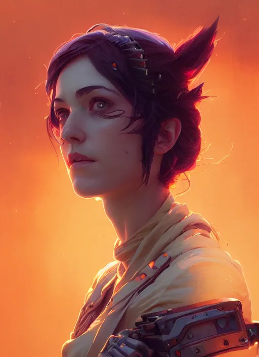 Prompt: Highly detailed portrait of Sabine Wren, Stephen Bliss, unreal engine, fantasy art by Greg Rutkowski, Loish, Rhads, ferdinand knab, Makoto Shinkai and Lois van baarle, ilya kuvshinov, rossdraws, Tom Bagshaw, alphonse mucha, global illumination, radiant light, detailed and intricate environment