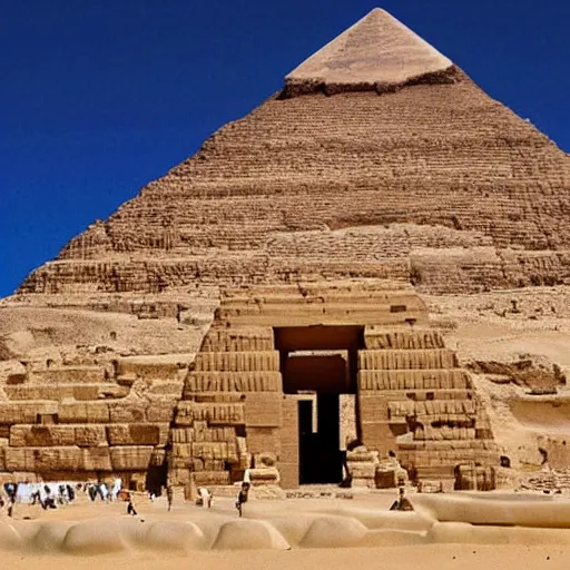 Prompt: mayordomus take trip to egypt