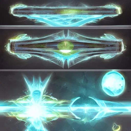 Image similar to energy sword, science fiction, magic item, d & d, concept art,