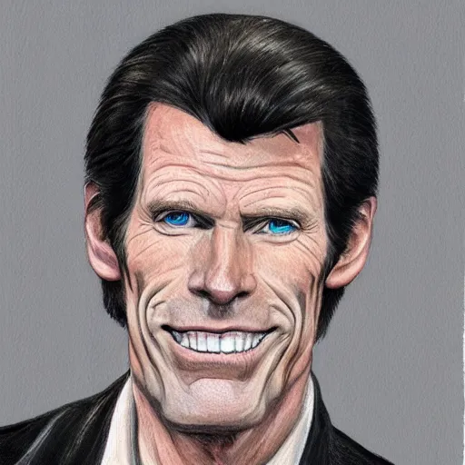 Image similar to kevin conroy , highly detailed , portrait