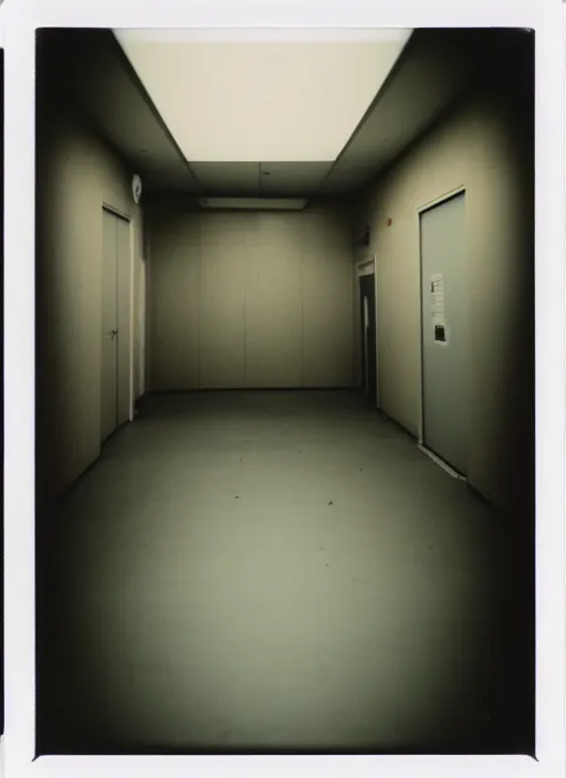 Prompt: polaroid photograph of the inside of an empty convenience store, liminal space, lonely, mannequins, black mold, 3 5 mm, raw, unedited, 8 k, hd, the fifth element