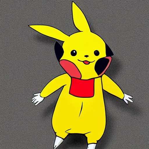 Image similar to a spandex Pikachu