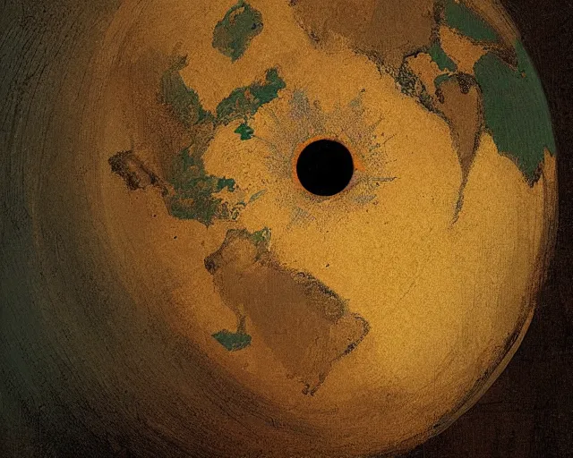 Image similar to earth, a closeup simple vector pop surrealism, by ( leonardo da vinci ) and greg rutkowski