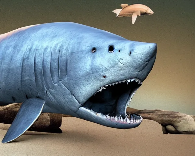 Image similar to megalodon size