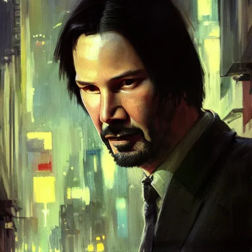 Prompt: keanu reeves, hyperrealistic portrait, bladerunner street, art of elysium by jeremy mann and alphonse mucha, fantasy art, photo realistic, dynamic lighting, artstation, poster, volumetric lighting, very detailed face, 4 k, award winning