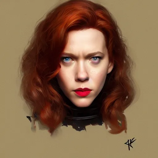 Image similar to Tom Hanks as black widow, au naturel, hyper detailed, digital art, trending in artstation, cinematic lighting, studio quality, smooth render, unreal engine 5 rendered, octane rendered, art style by klimt and nixeu and ian sprigger and wlop and krenz cushart