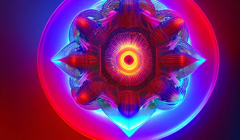 Image similar to an expansive octane redshift rendering of beautiful and complex interwoven spiritual connection between all beings, featured on deviant art, trending on artstation