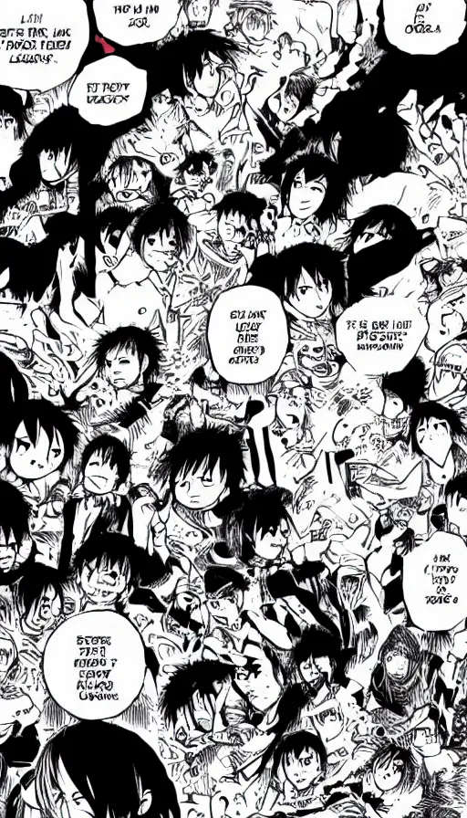Image similar to The end of an organism, by Eiichiro Oda