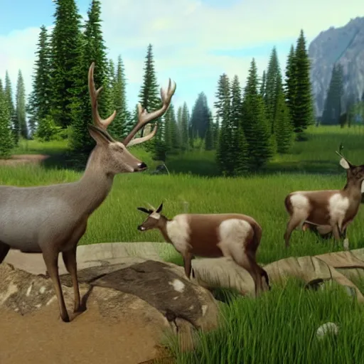 Image similar to deerlet unreal engine